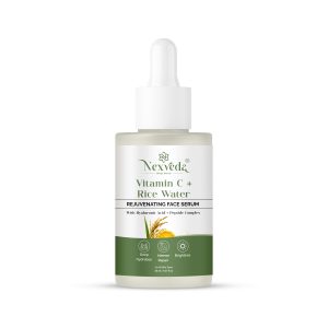 Vitamin C + Rice Water  REJUVENATING FACE SERUM